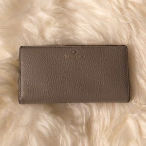 ♠️ KATE SPADE Long Wallet - Gray
